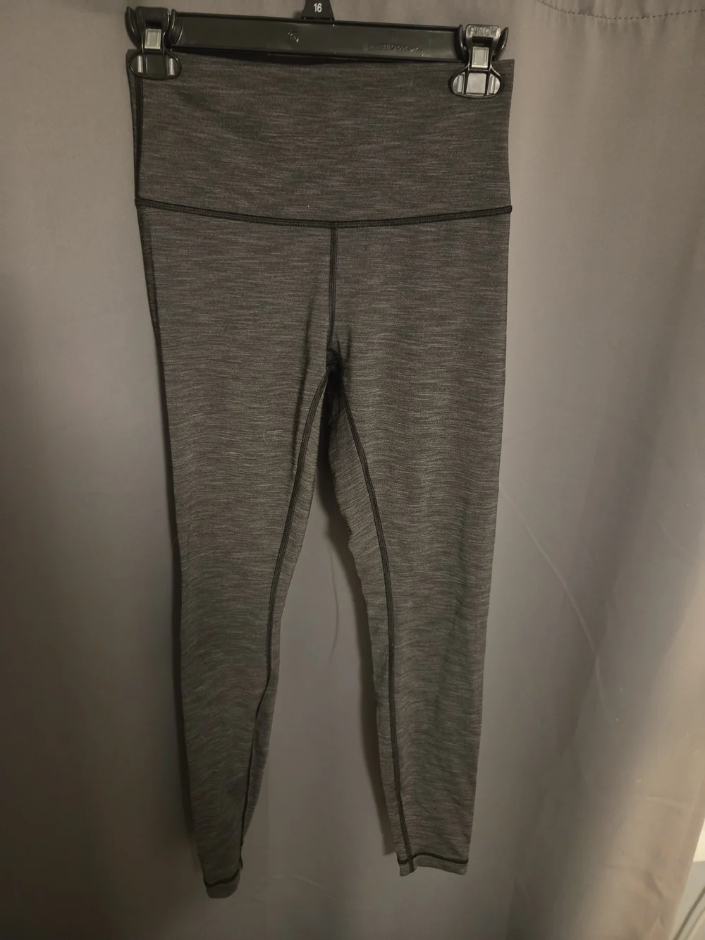 lululemon athletica Heather Charcoal High-Rise Leggings